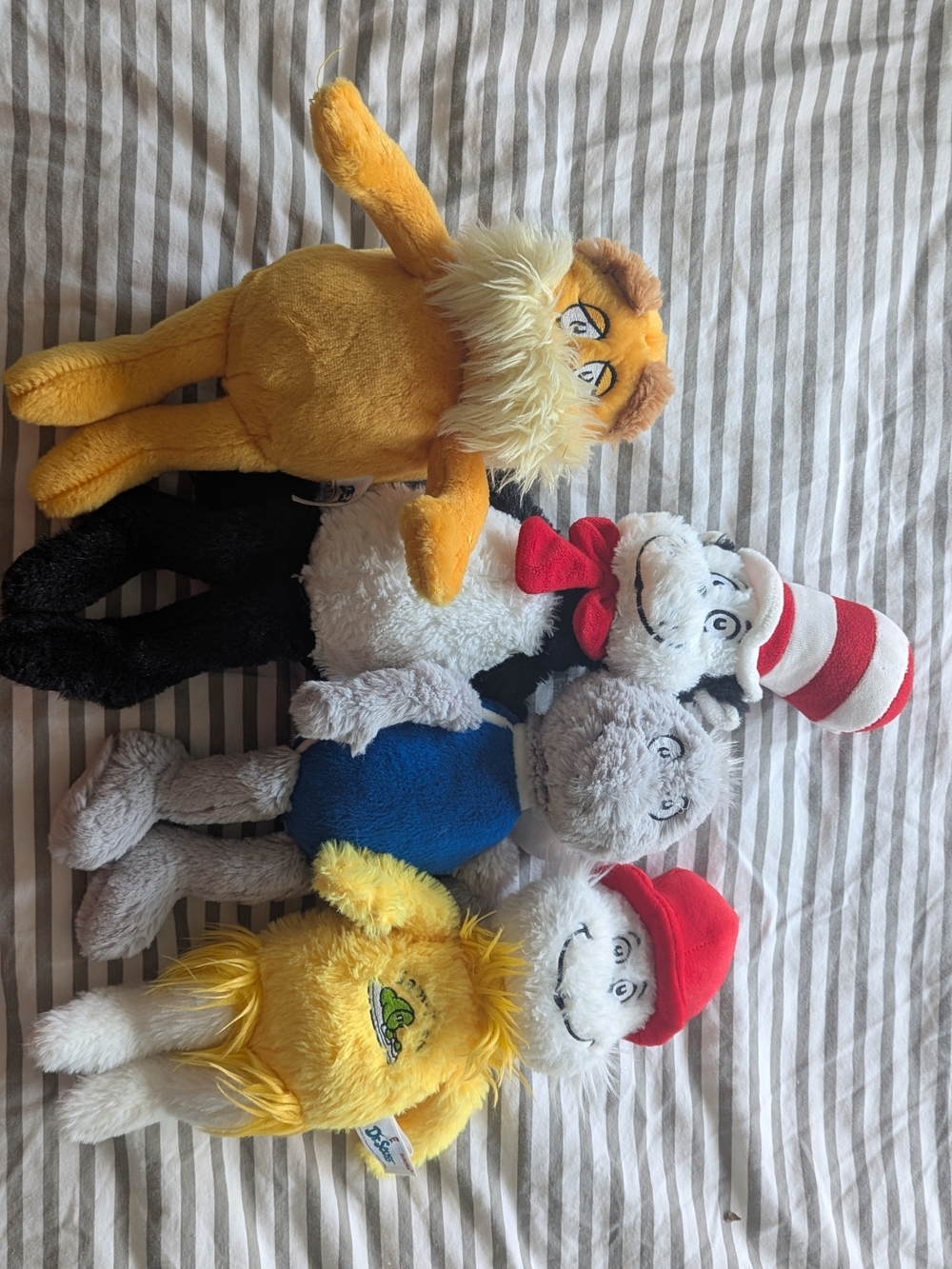 Lot Of 4 Dr. Seuss Stuffies